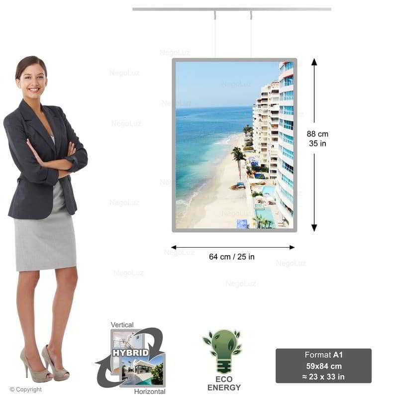 Panneau Led Vitrine 1c 1a1 - NegoLuz Suisse Panneau Led Vitrine 1c 1a1