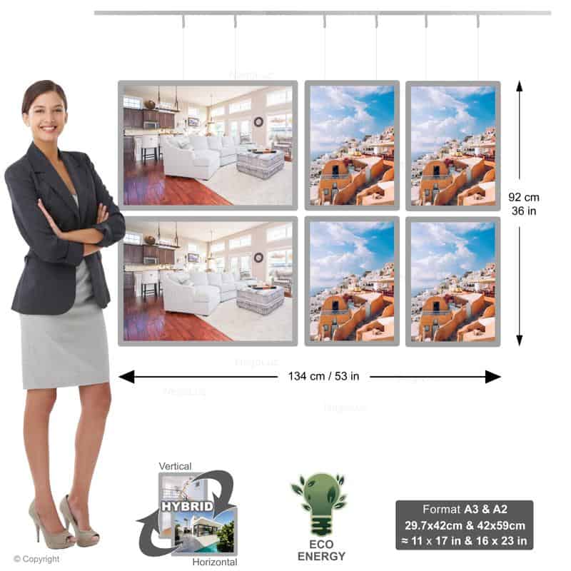 Panneau Led Vitrine 3c 4a3 2a2 - NegoLuz Suisse Panneau Led Vitrine 3c 4a3 2a2