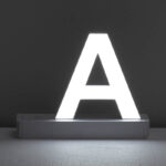 Lettre Lumineuse A