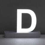 Lettre Lumineuse D