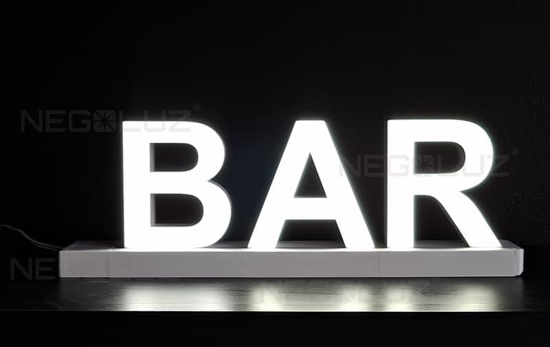 - NegoLuz Suisse - NegoLuz Suisse Lettres Lumineuses Pour Bar